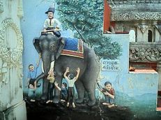 blind men elephant thailand